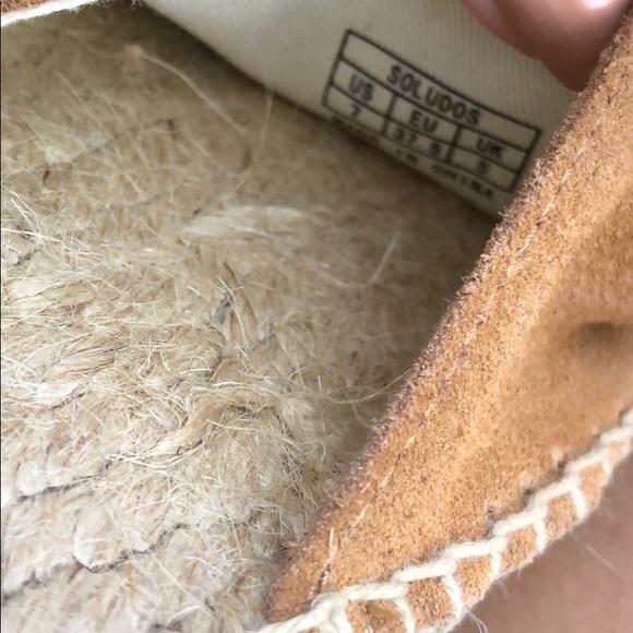 Soludos Suede Tassel Lace Up Espadrille - Picture 11 of 11